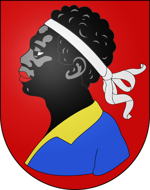 Moor's Heads of Europe Moor Heraldry, Moor Flag, Blackamoor Coat of